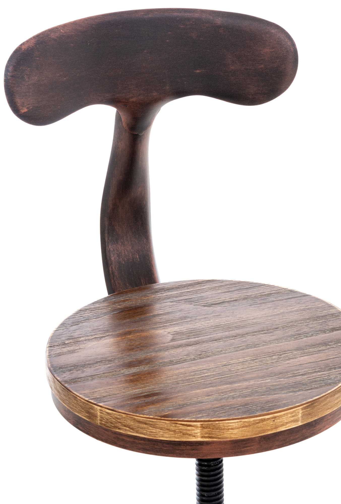 2er Set Barhocker Hanam, bronze