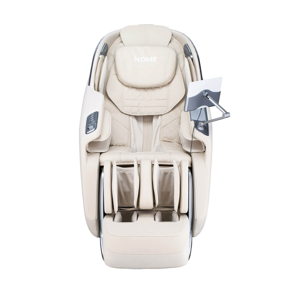 Massagesessel ALVINA mit Premium Webstoffpolsterung - Beige