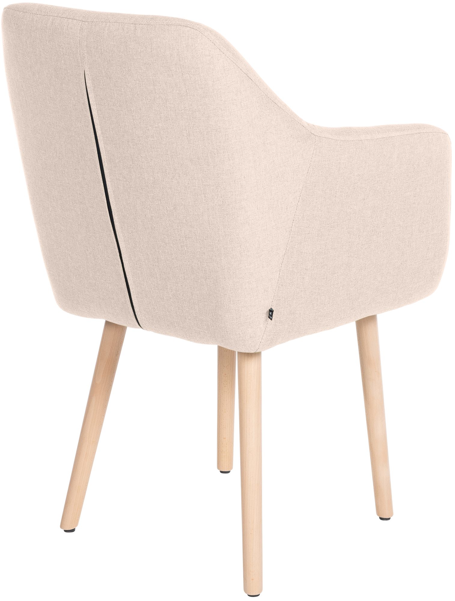 Besucherstuhl Utrecht Stoff natura, beige