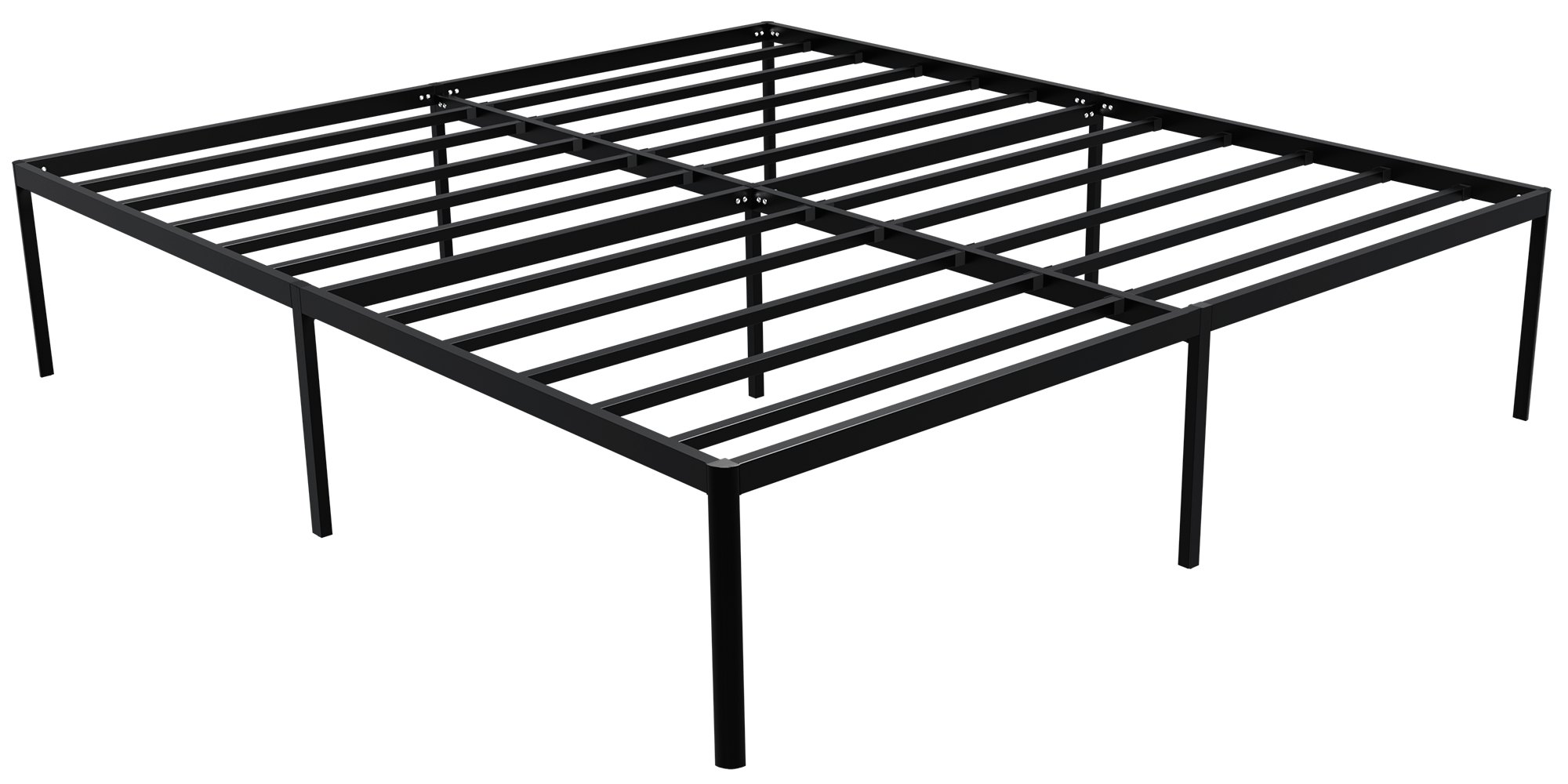 Metallbett Hamlin 200x180x41 cm, schwarz