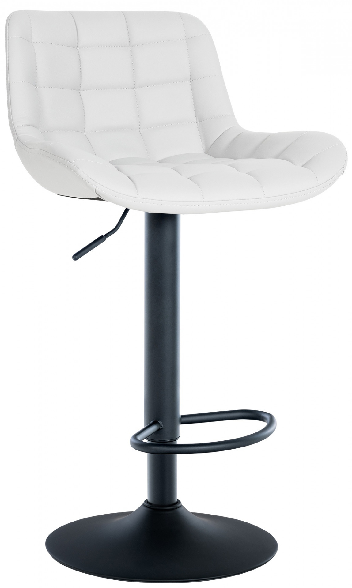 Barhocker Tover Kunstleder, weiß