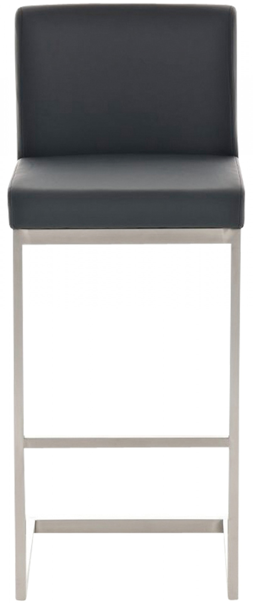2er Set Barhocker Paros Kunstleder, schwarz