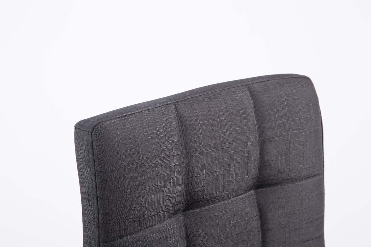 2er Set Lounger Palma V2 Stoff, schwarz
