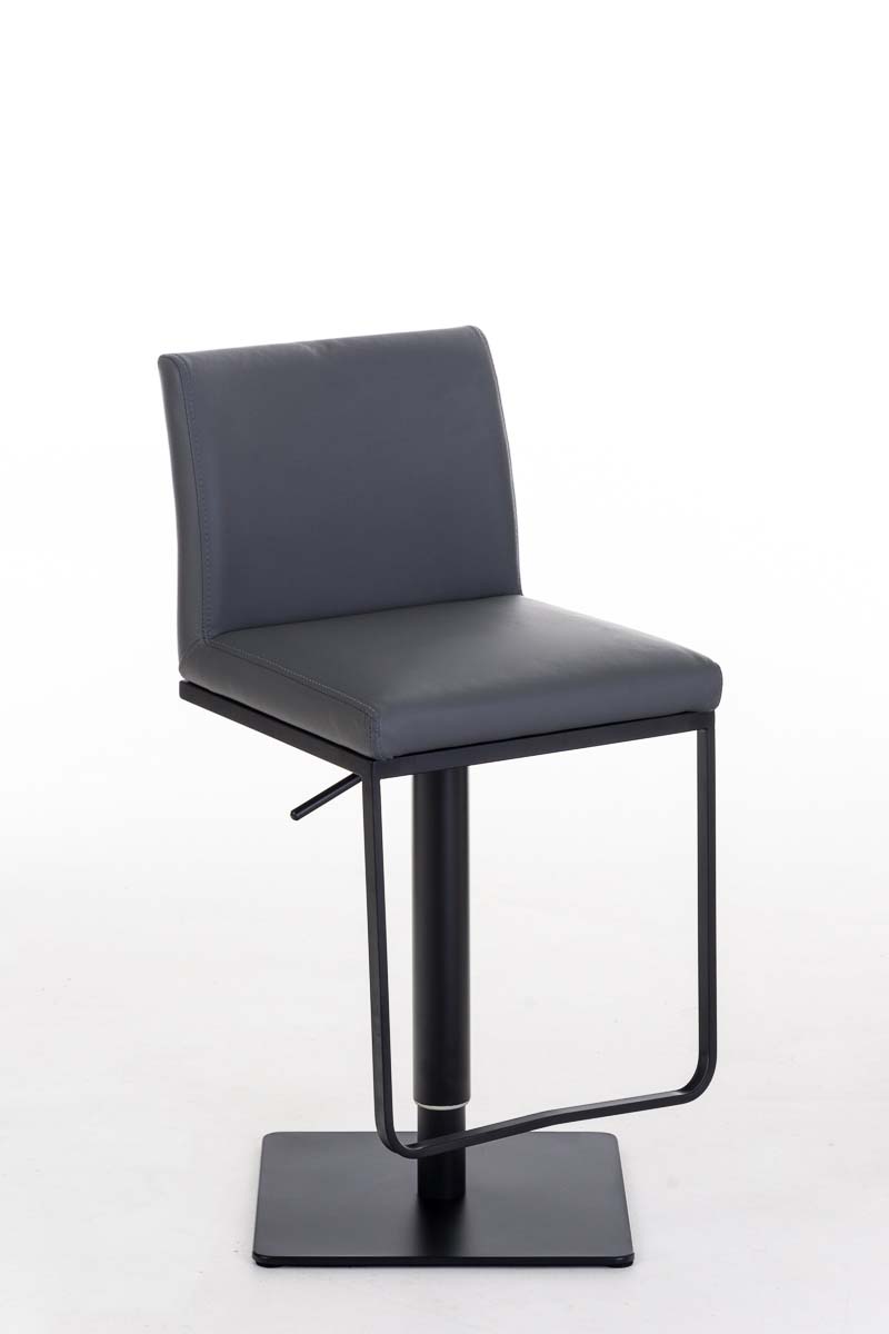 Barhocker Panama B Kunstleder, grau