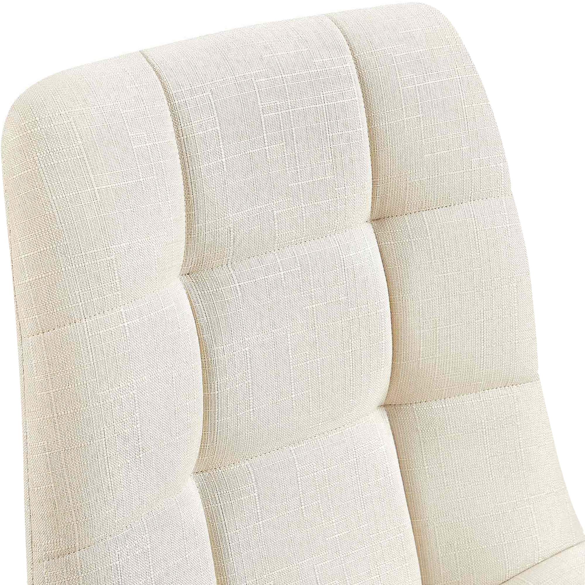 2er Set Esszimmerstuhl Tilde Stoff, creme