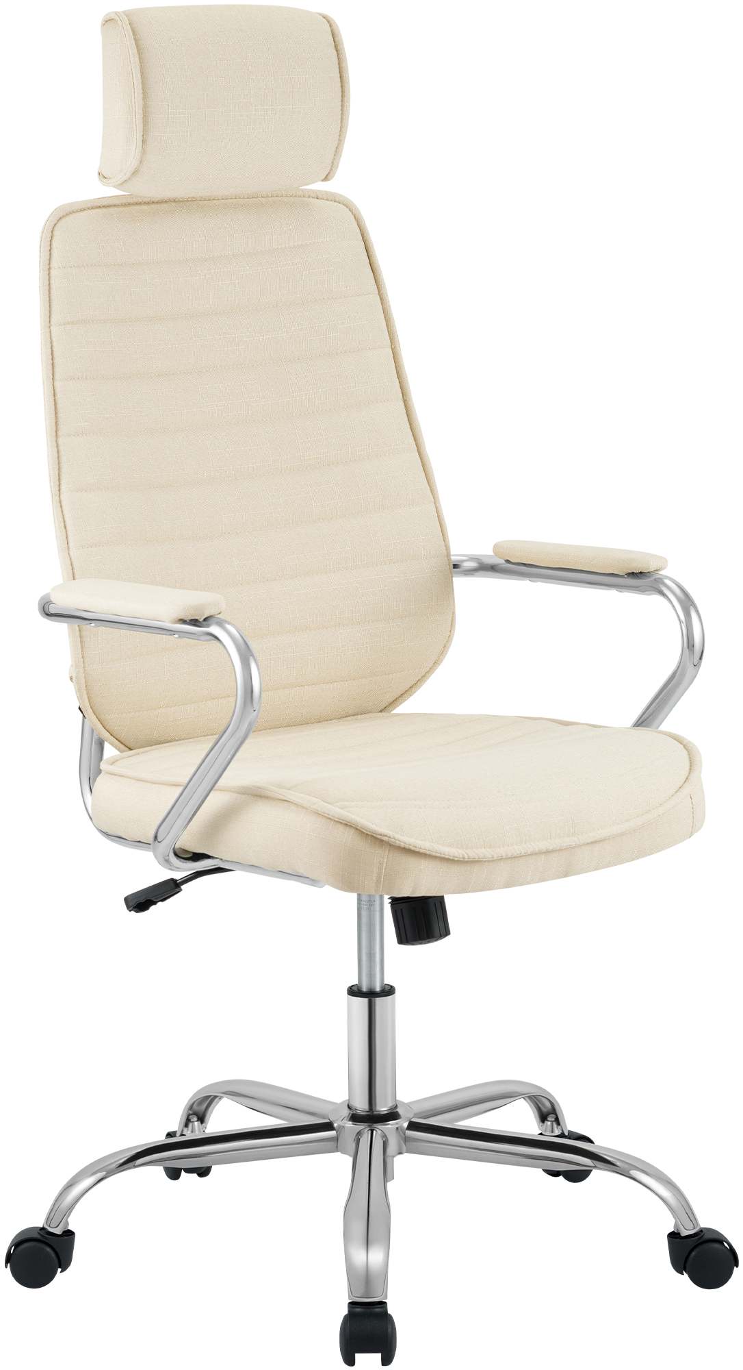 Bürostuhl Rako Stoff, creme