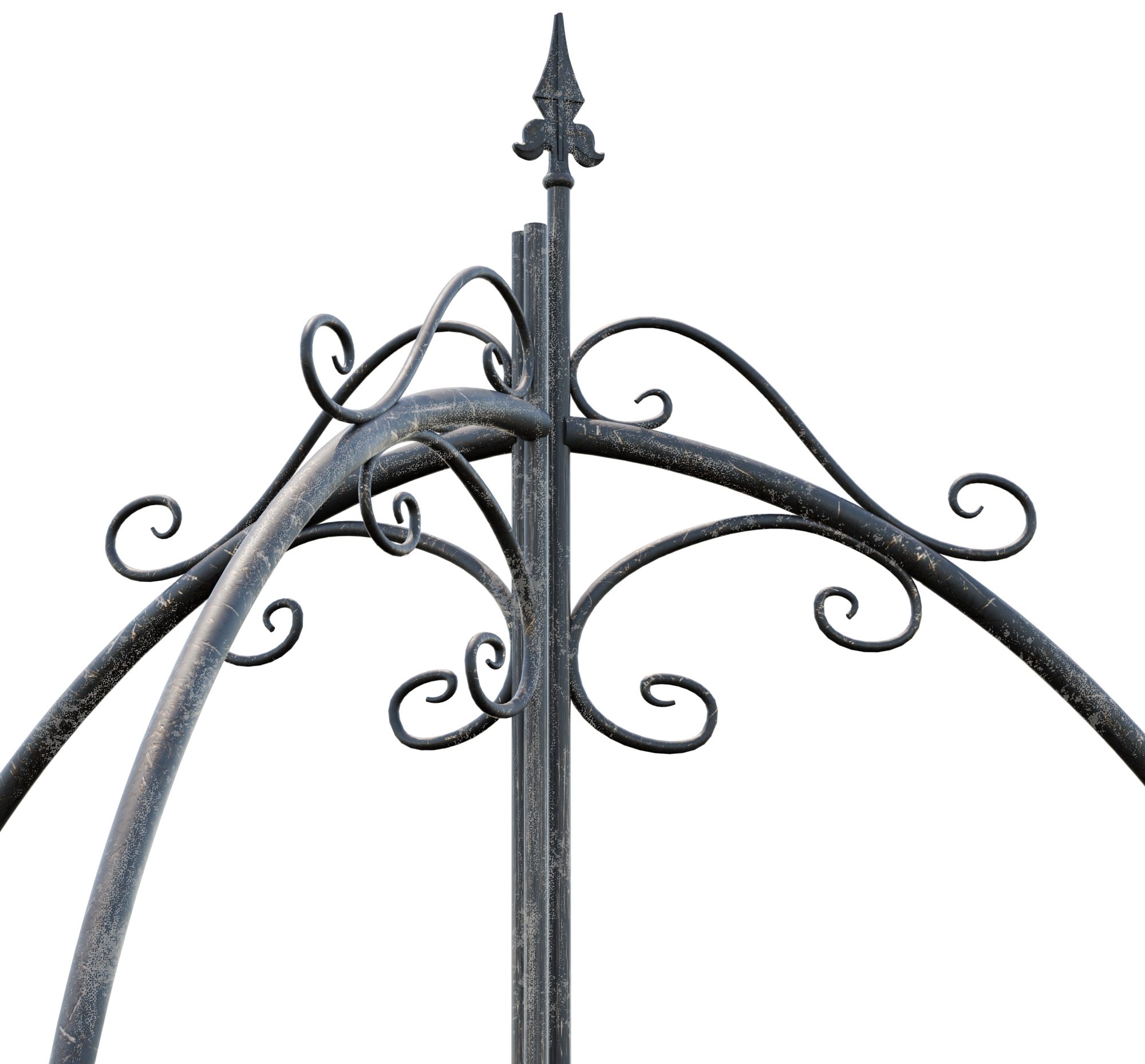 Rankgitter Flowton, bronze