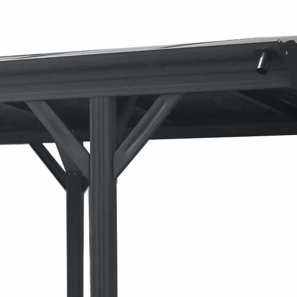 Design Carport FALO - 505 x 300 cm Anthrazit