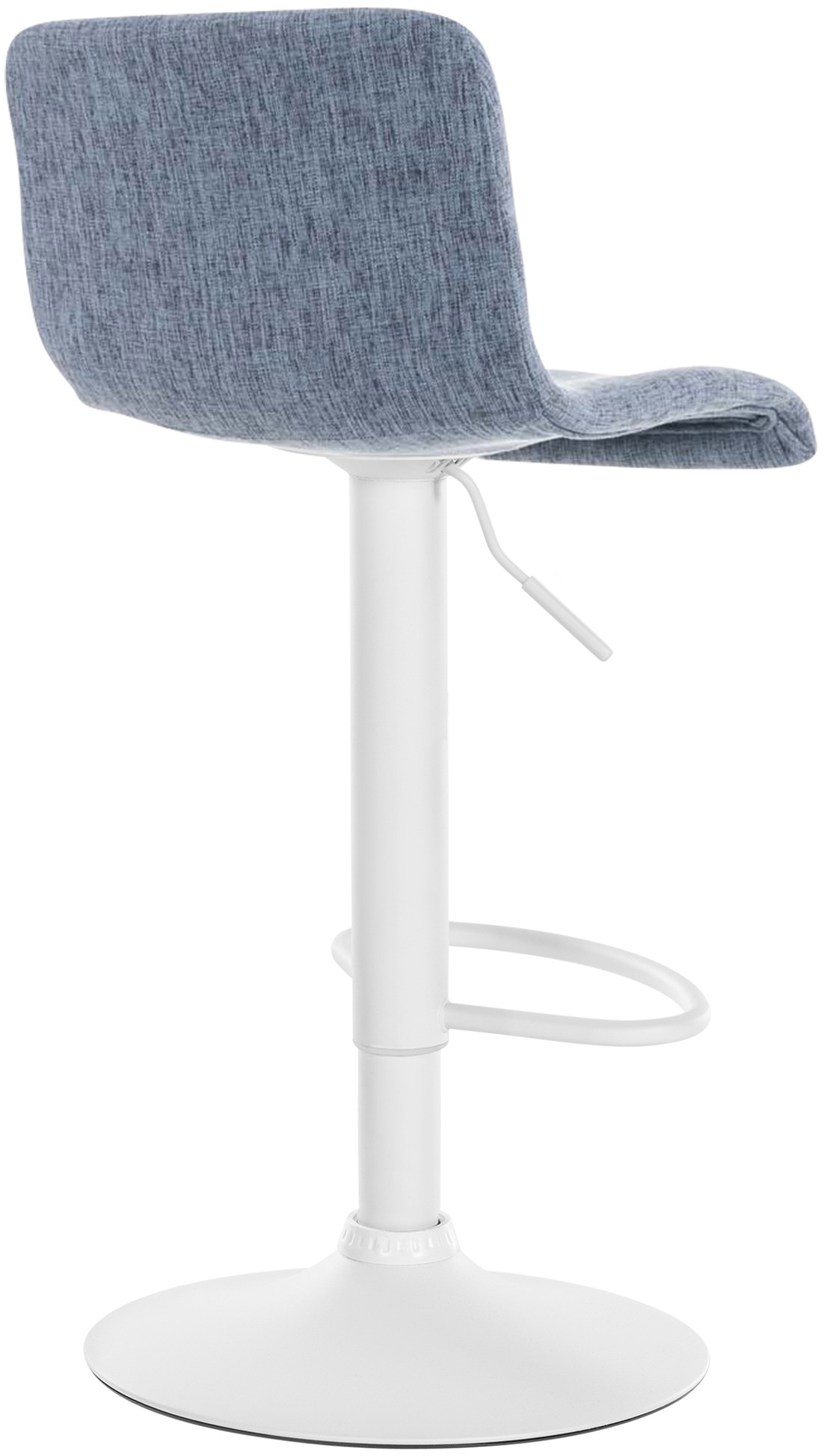 Barhocker Hoover Stoff W, blau