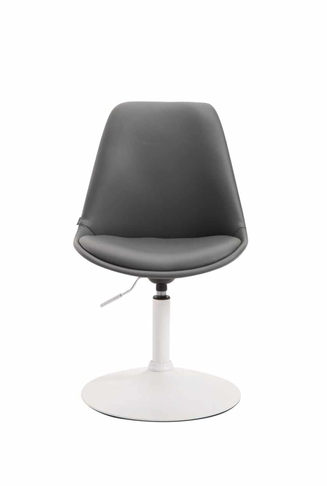 4er Set Esszimmerstühle Maverick W Kunstleder, grau
