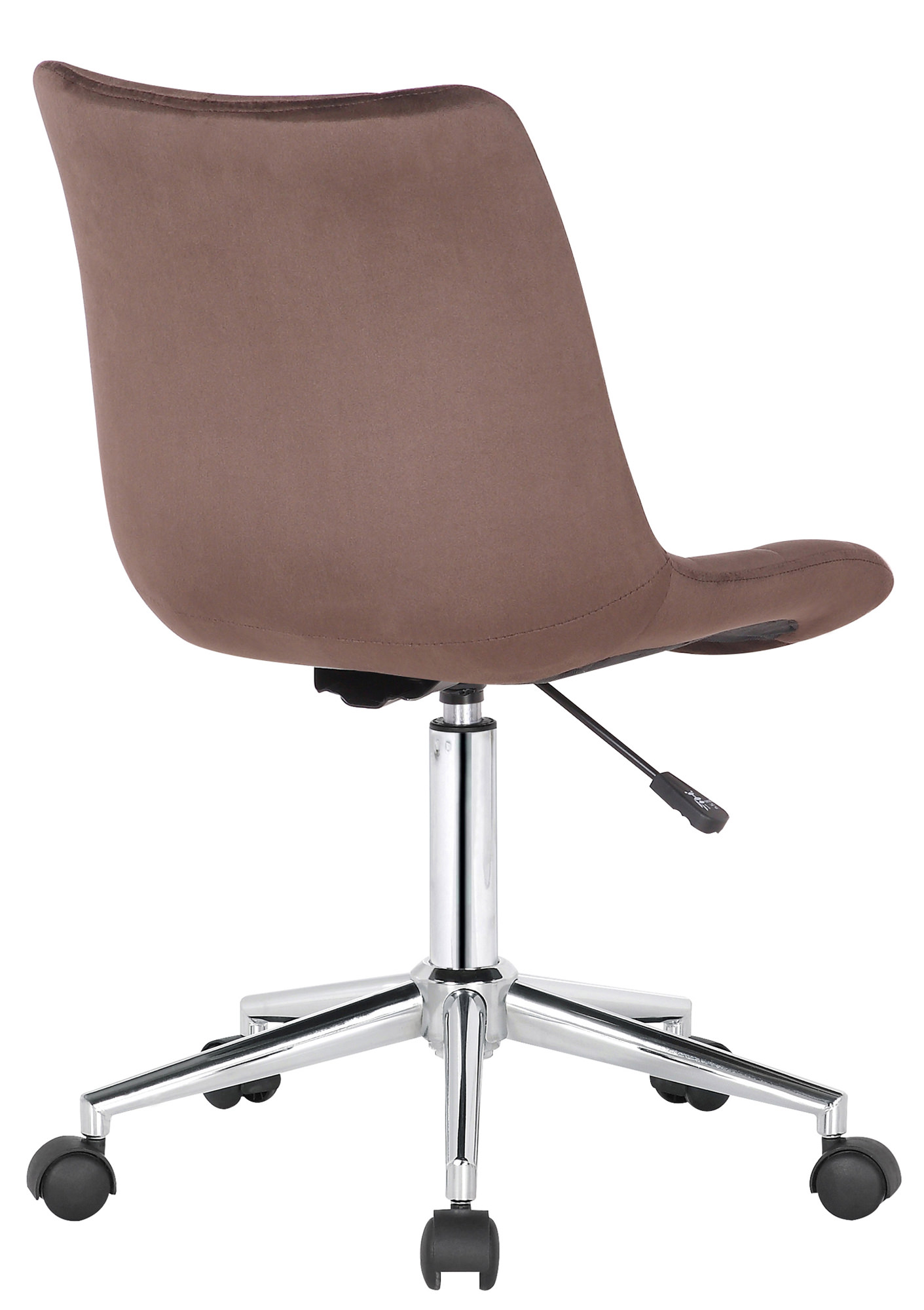 Bürostuhl Medford Samt, braun