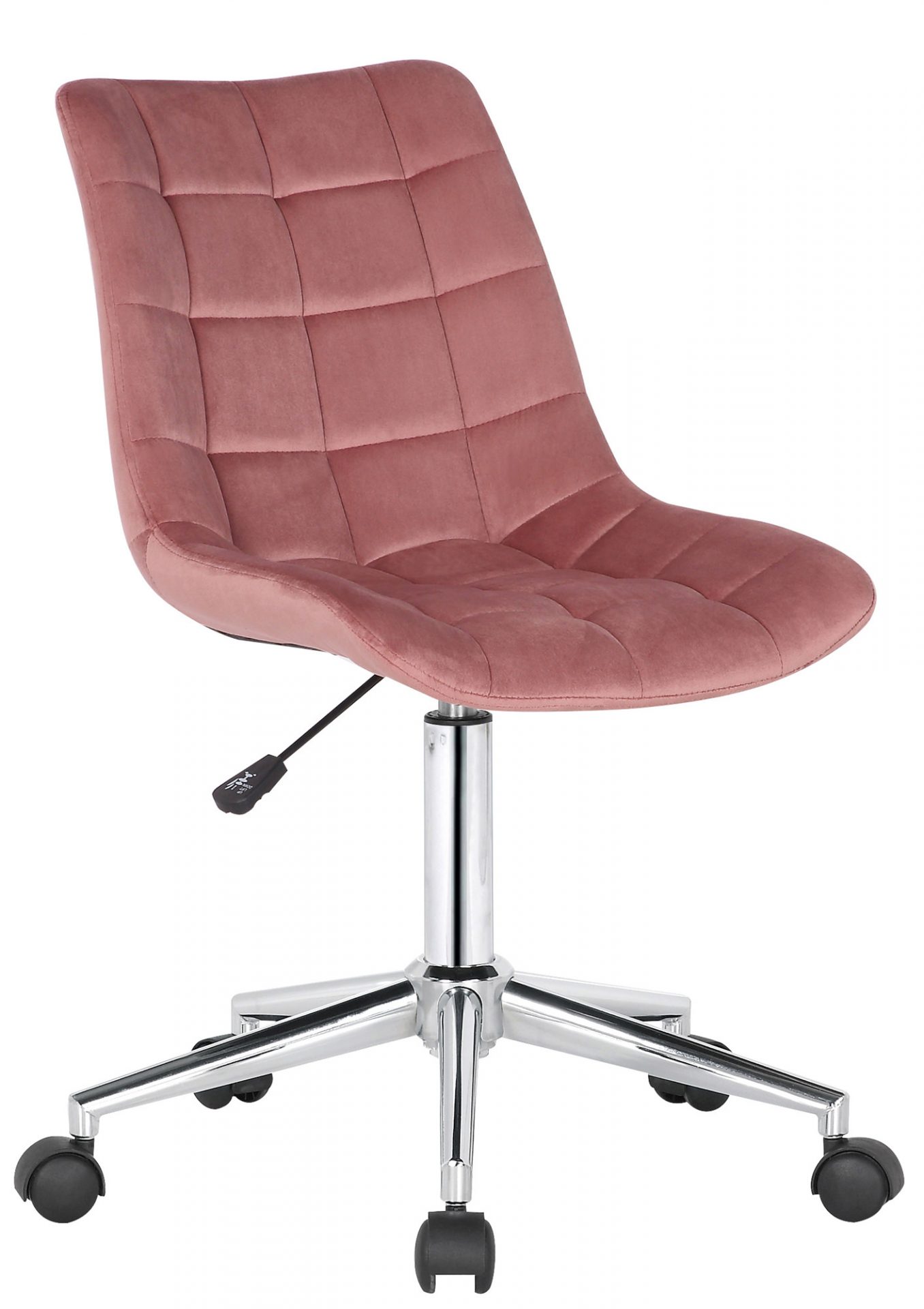 Bürostuhl Medford Samt, pink