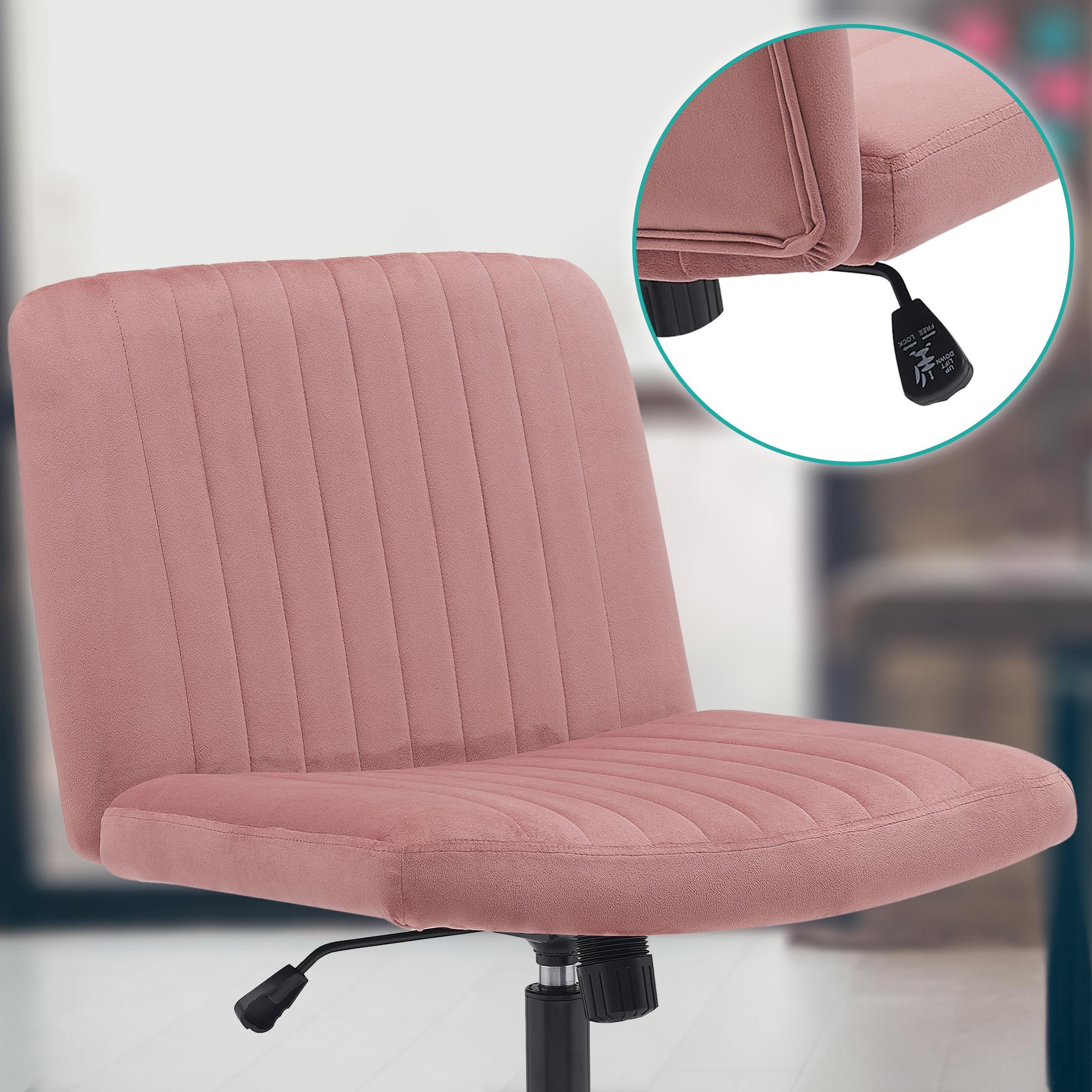 Bürostuhl Kingman Samt, pink