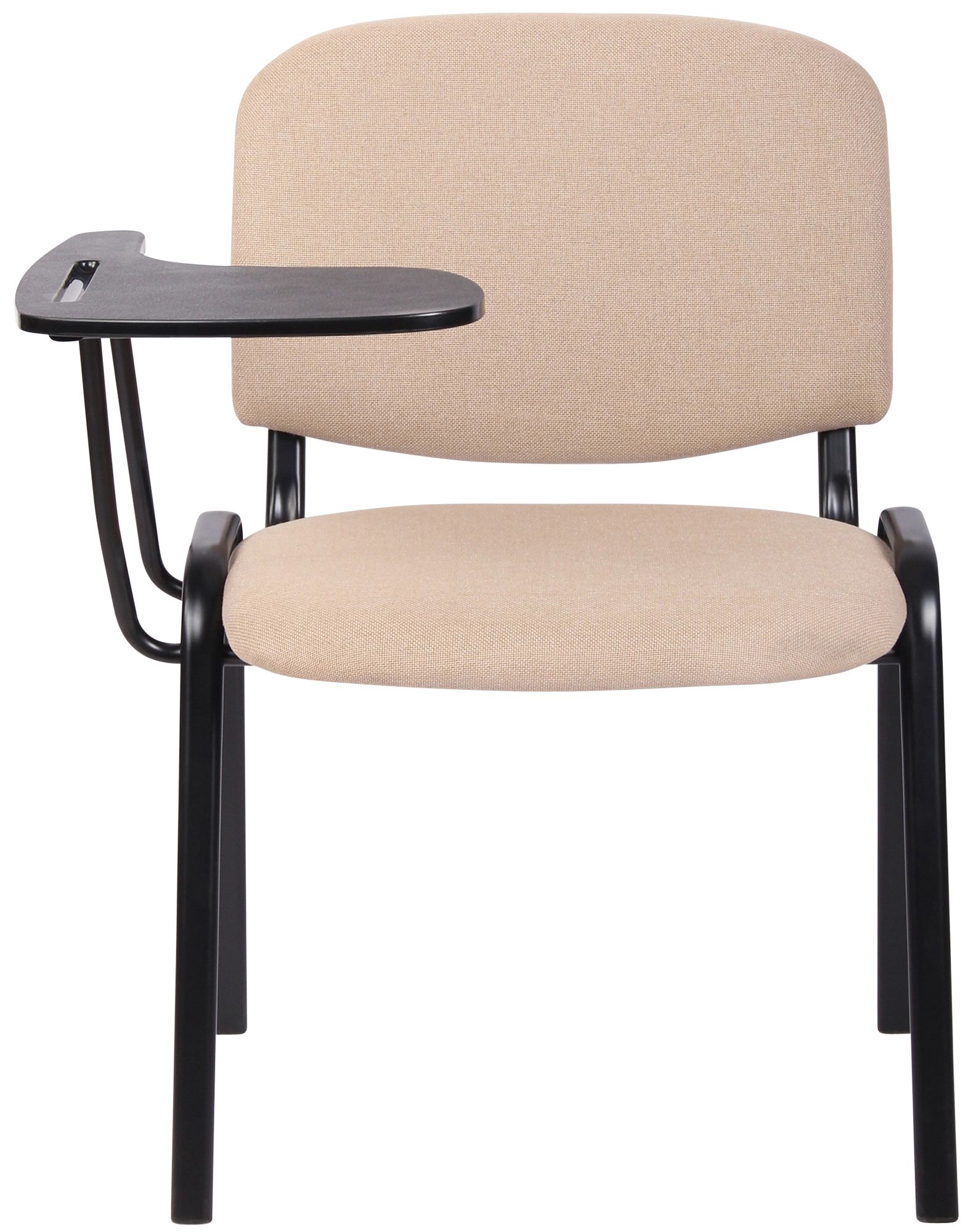 Stuhl Ken mit Klapptisch Stoff, creme