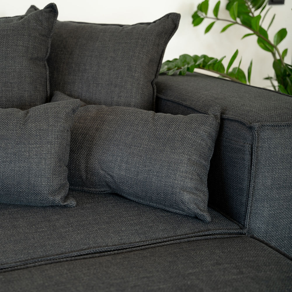 Modulares Sofa VERONA S - 240 x 120 cm Anthrazit