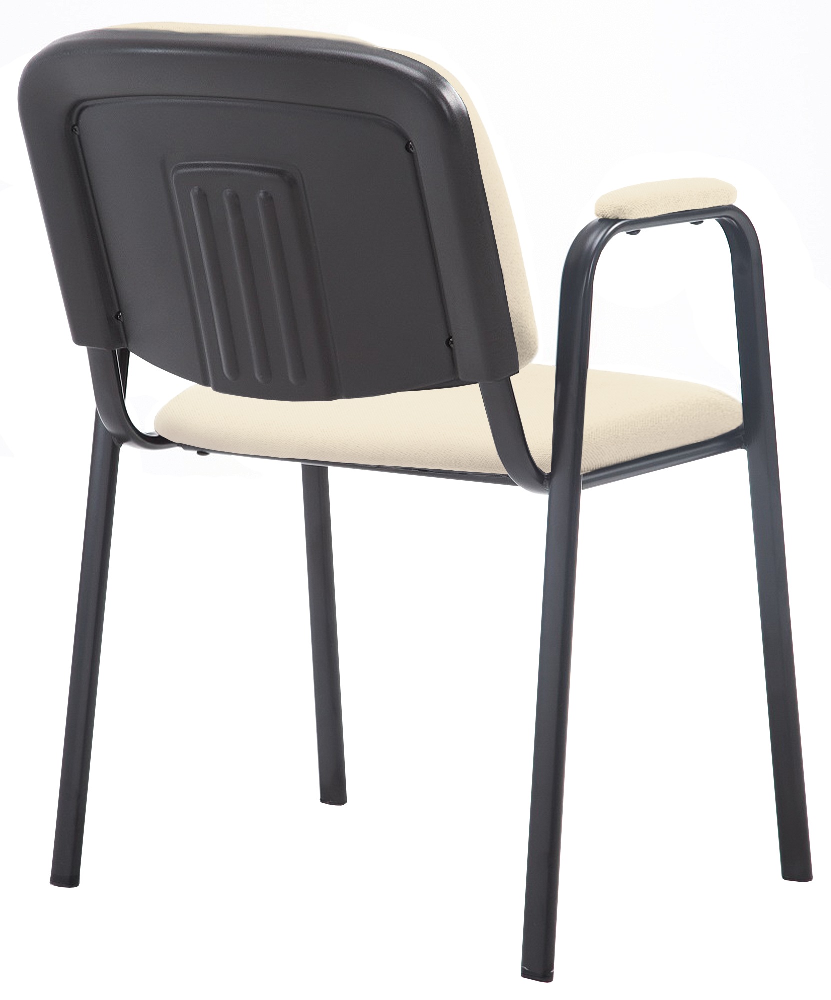 Besucherstuhl Ken PRO Stoff, creme