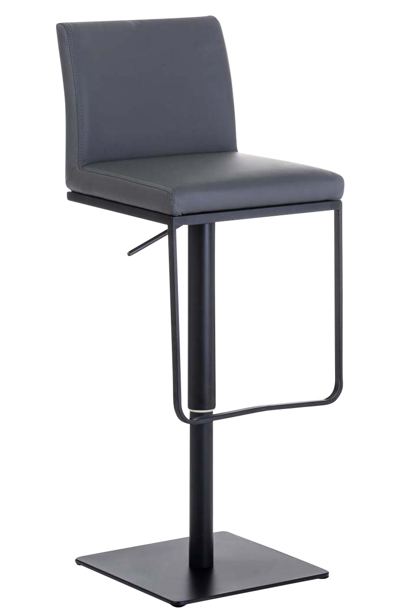 Barhocker Panama B Kunstleder, grau
