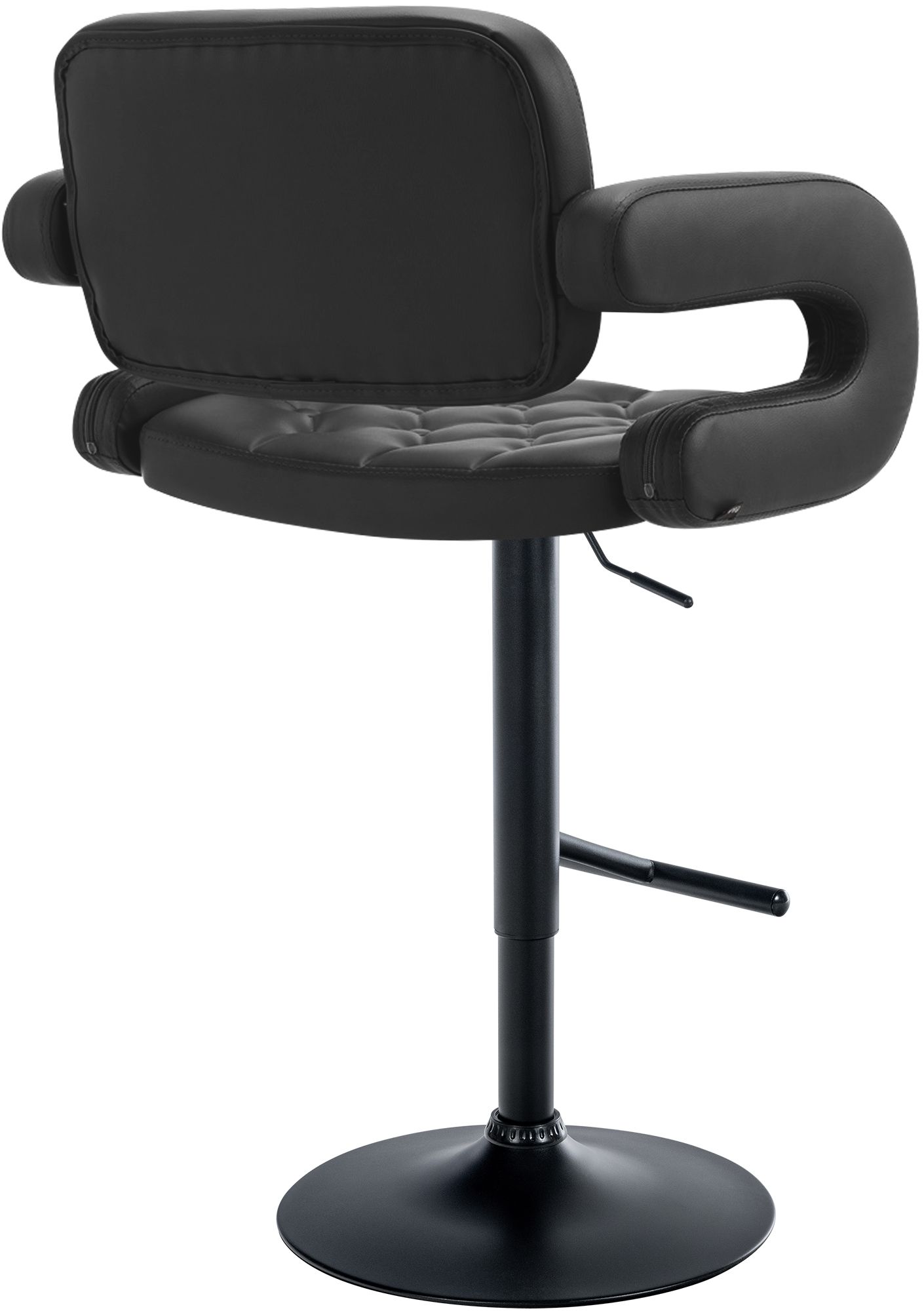 Barhocker Dublin schwarz, schwarz