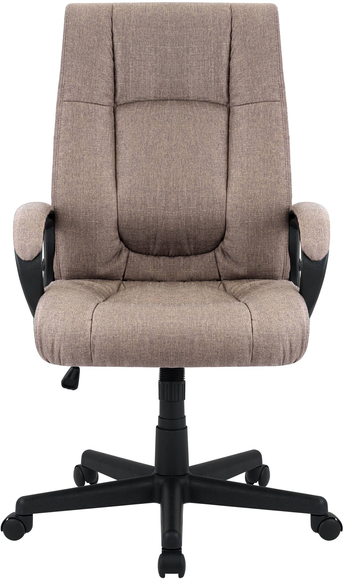 Bürostuhl XL Sparta Stoff, taupe