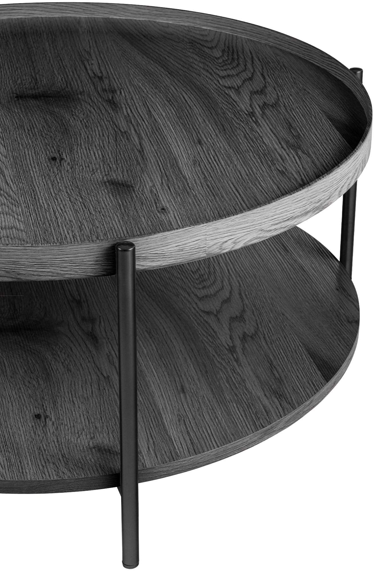 Couchtisch Corbitan 80 cm, grau