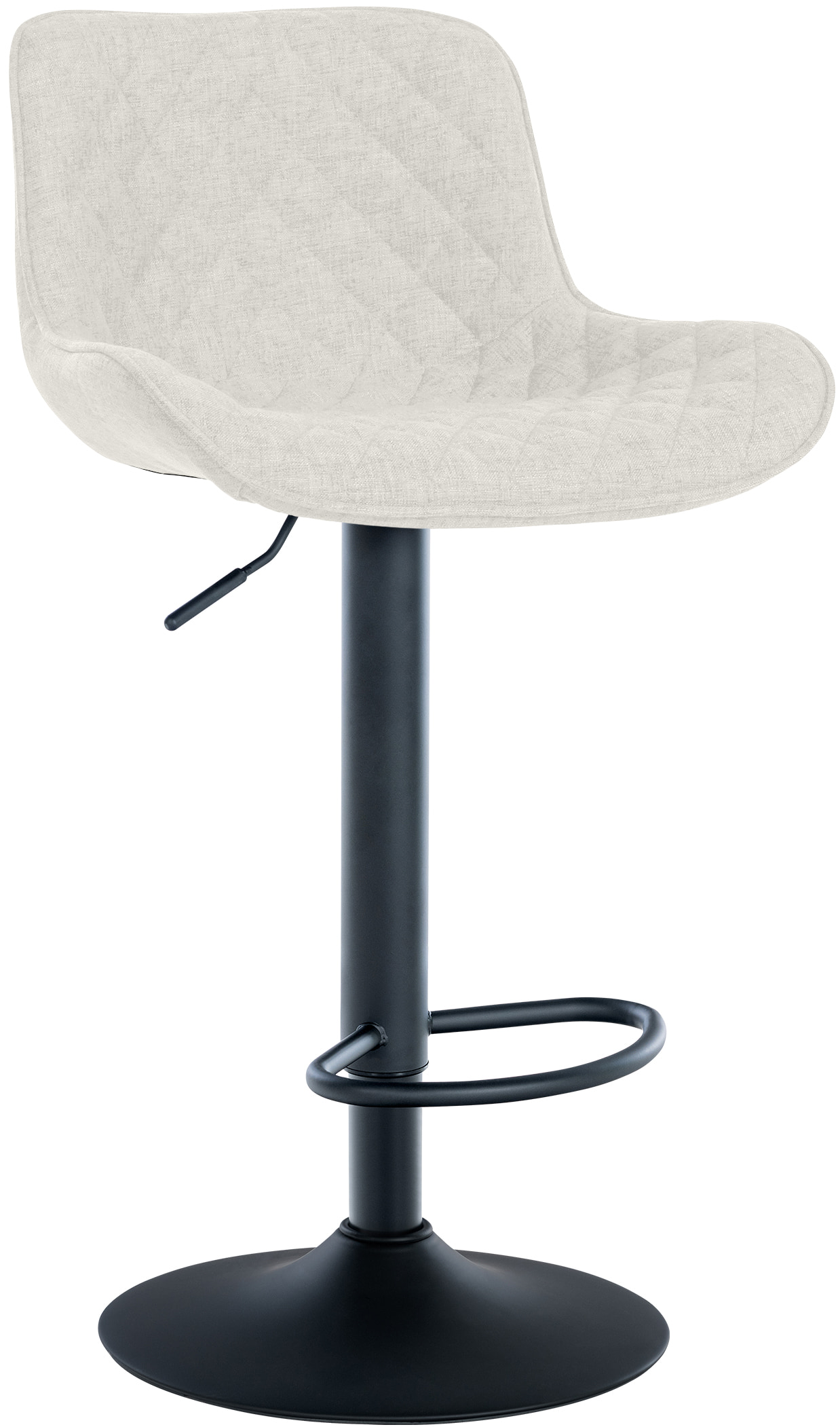Barhocker Minosa Stoff, creme