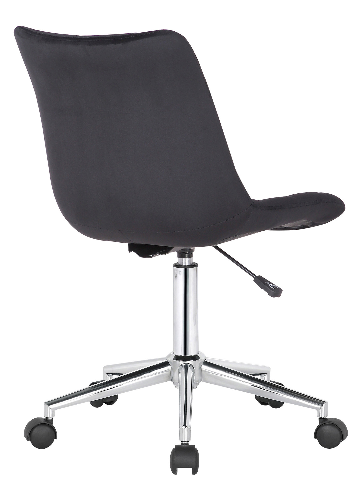 Bürostuhl Medford Samt, schwarz