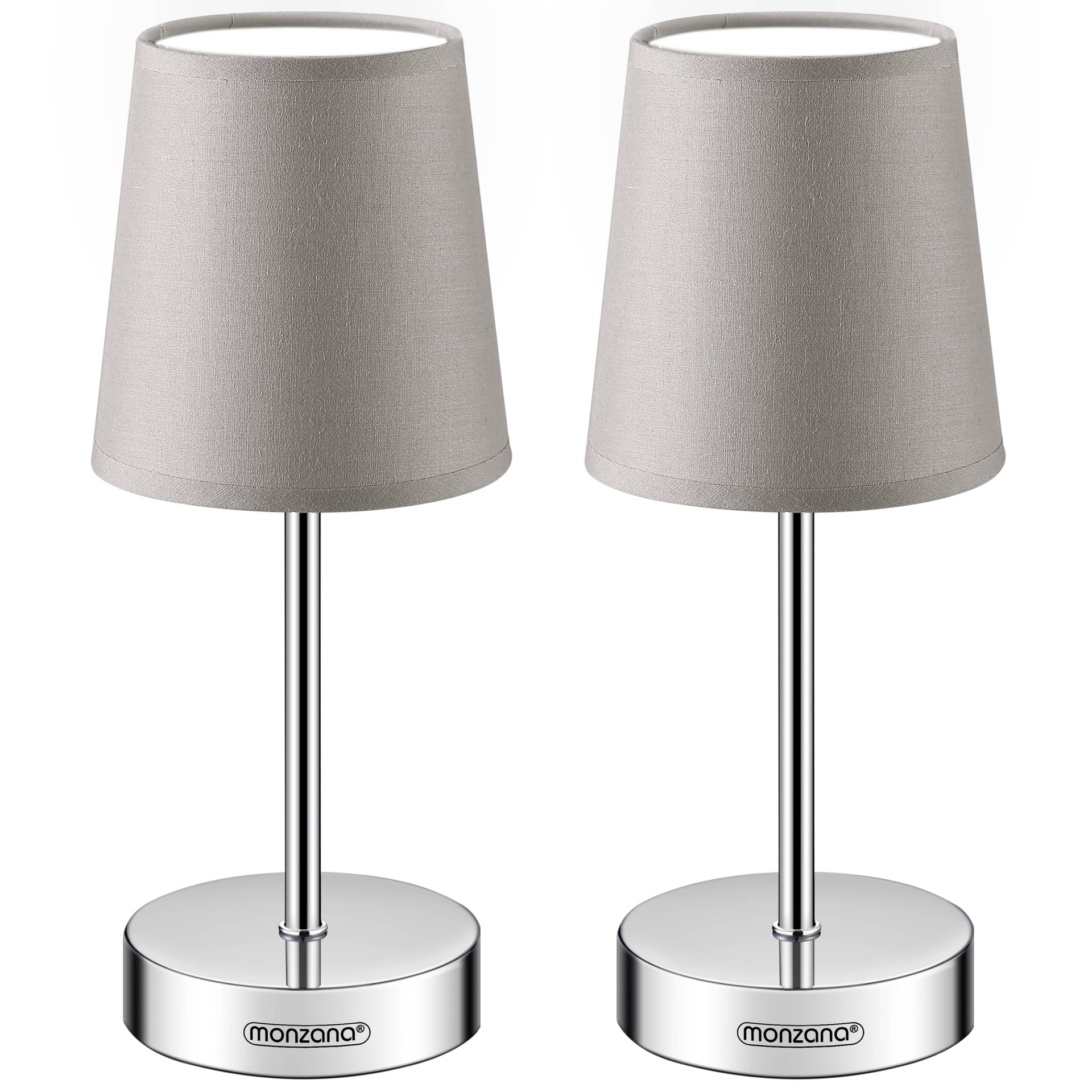 Tischlampe Lumière 2er-Set Taupe 32x13x13cm