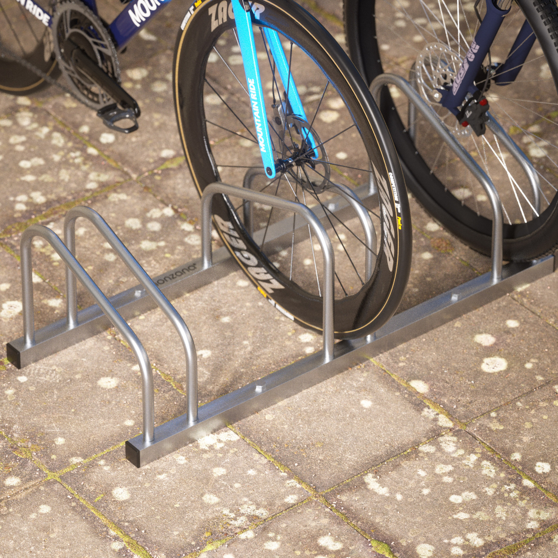 Fahrradständer 3er 84x32x27cm