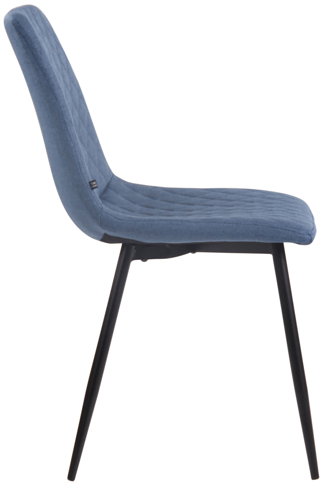 Stuhl Telde Stoff, blau
