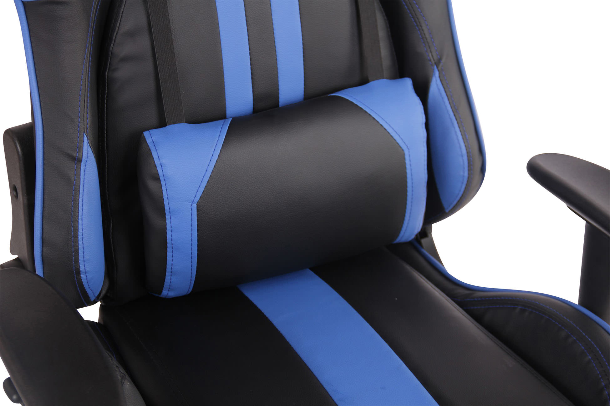 Bürostuhl Limit XM Kunstleder, schwarz/blau