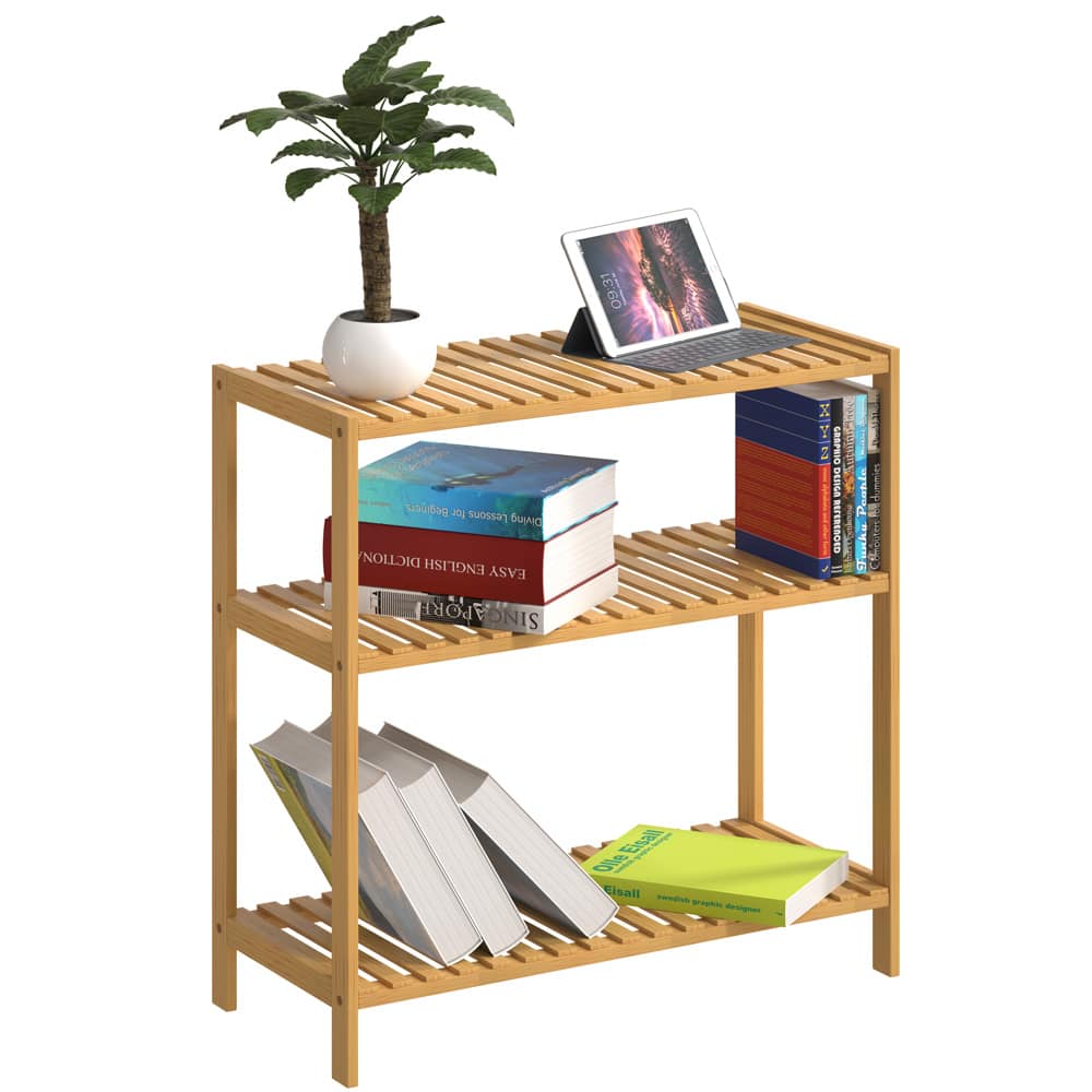 Standregal Badregal Bambus 66x58x26cm