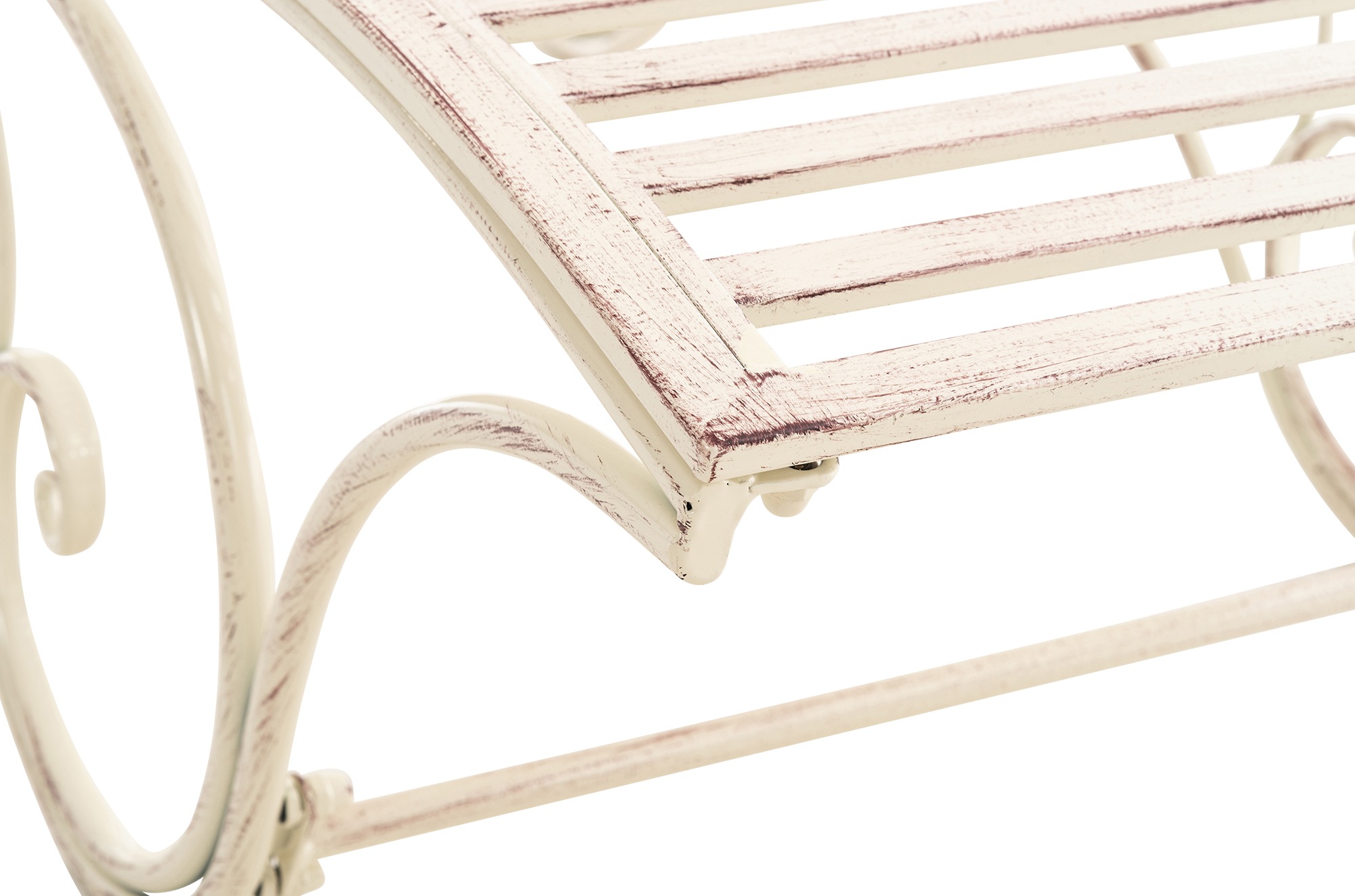 Gartenliege Amiens, antik-creme