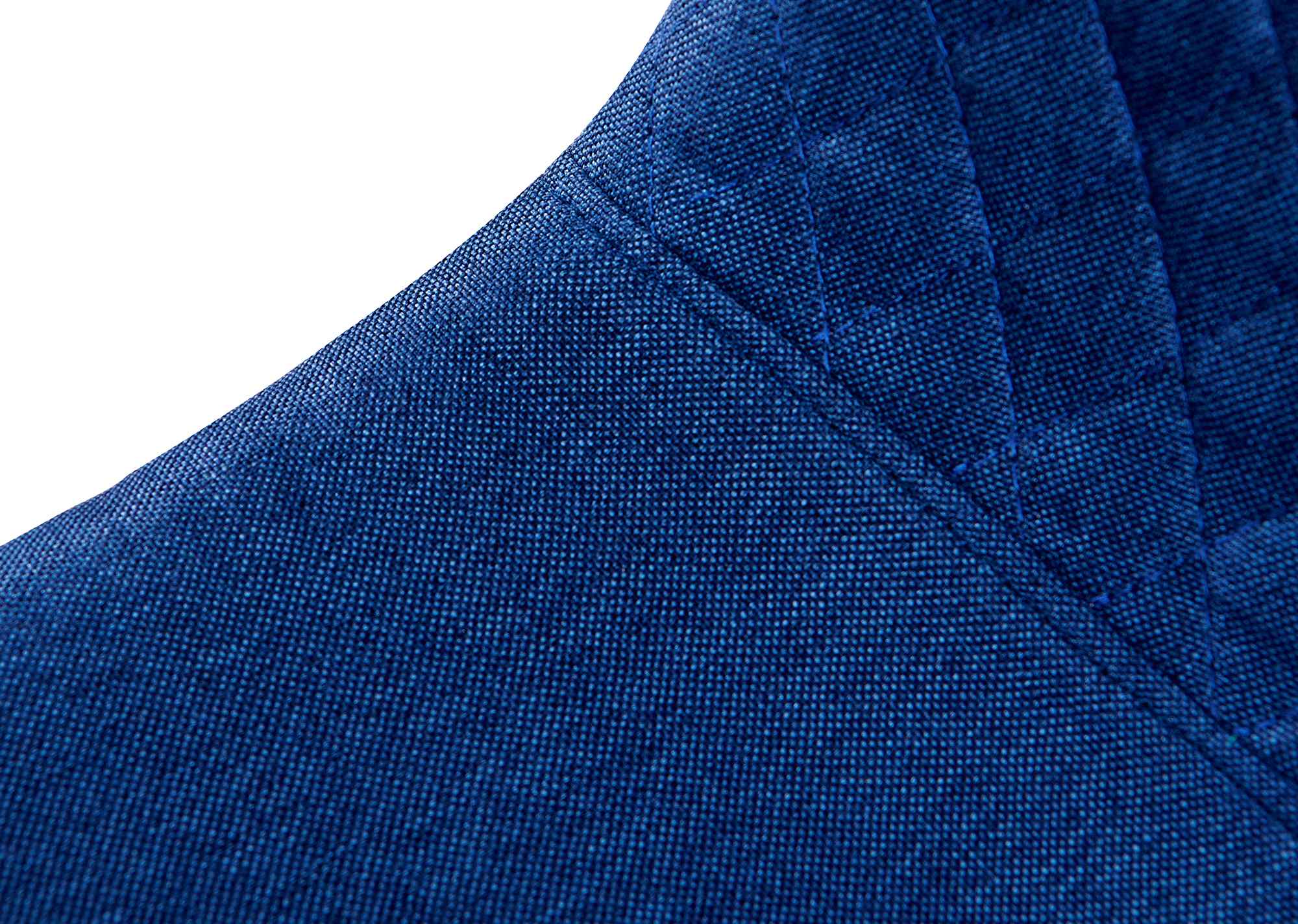 Stuhl Giverny Stoff, blau