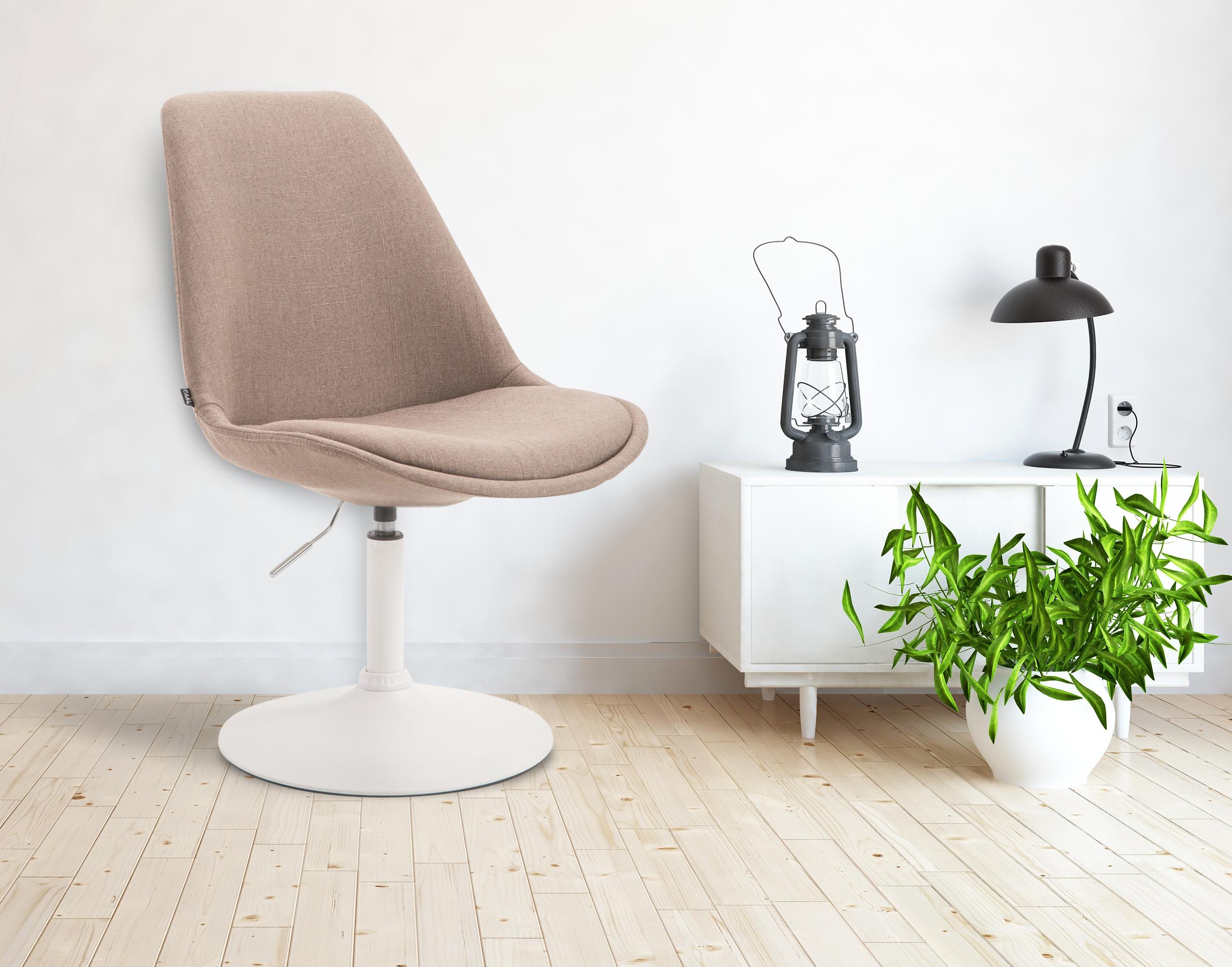 Stuhl Maverick W Stoff, taupe