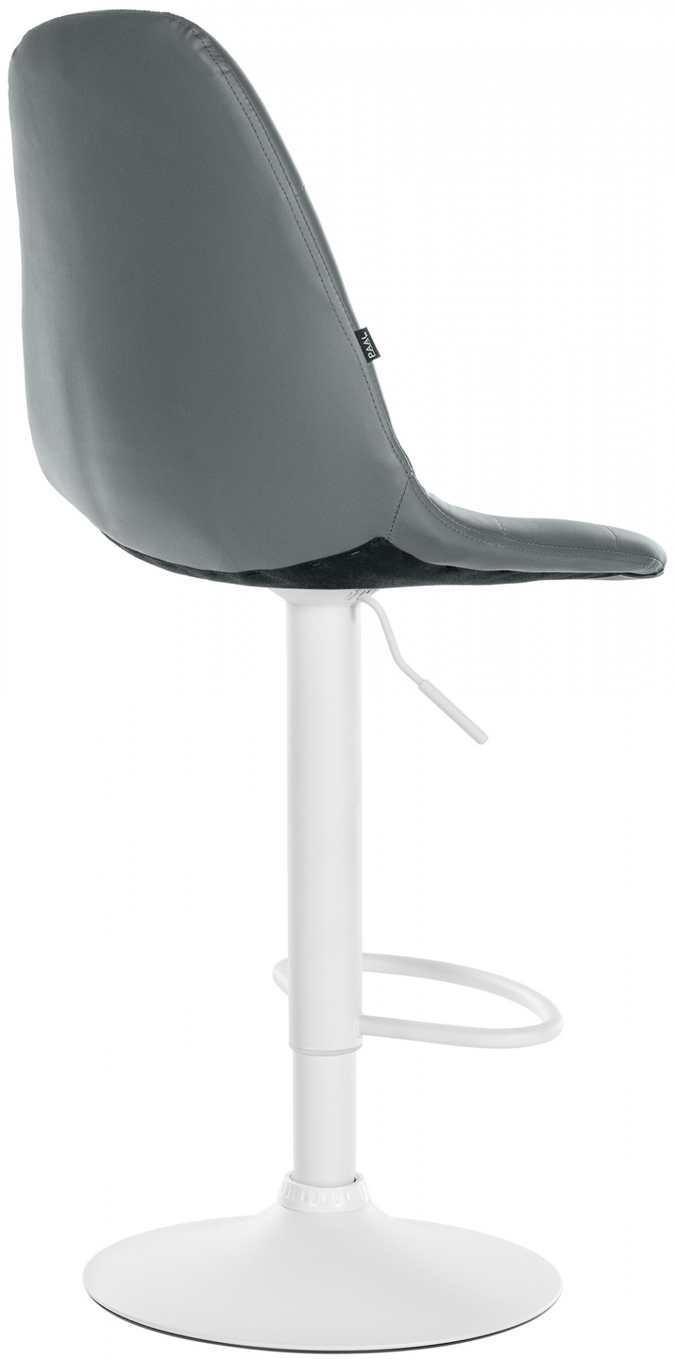 Barhocker Elmore Kunstleder W, grau