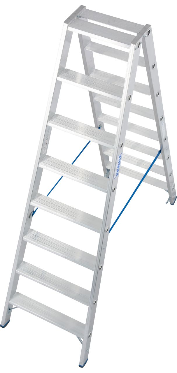 STABILO Stufen-Doppelleiter 2x8 Stufen