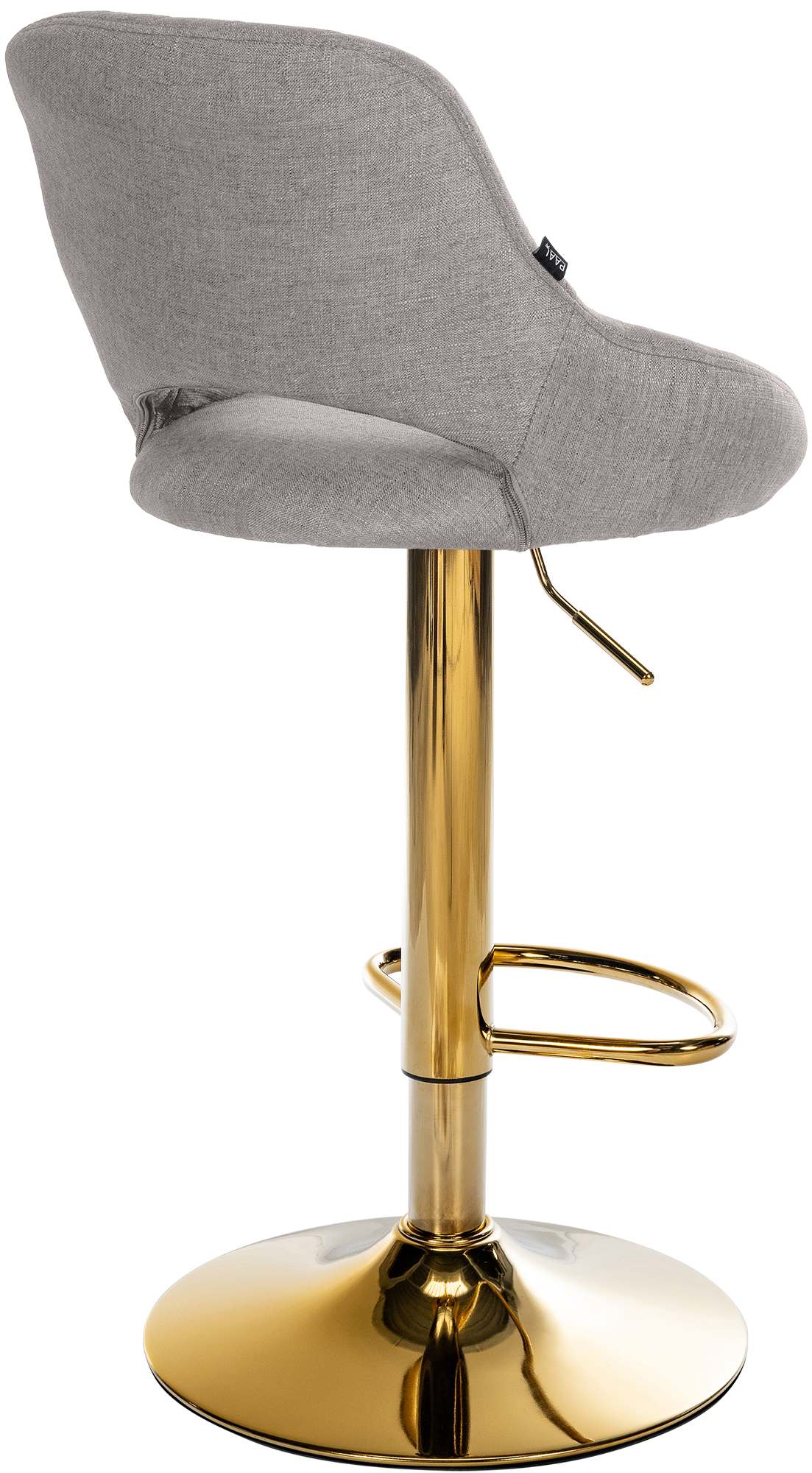2er Set Barhocker Milet Stoff G, grau
