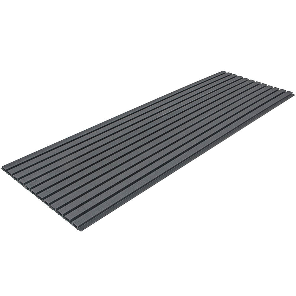 WPC Fassadenverkleidung DUVAR - 10m² Anthrazit