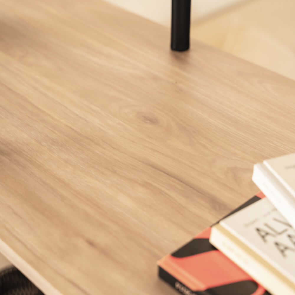 Regal INDU Light Oak - (L x B x H): 140 x 35 x 110 cm