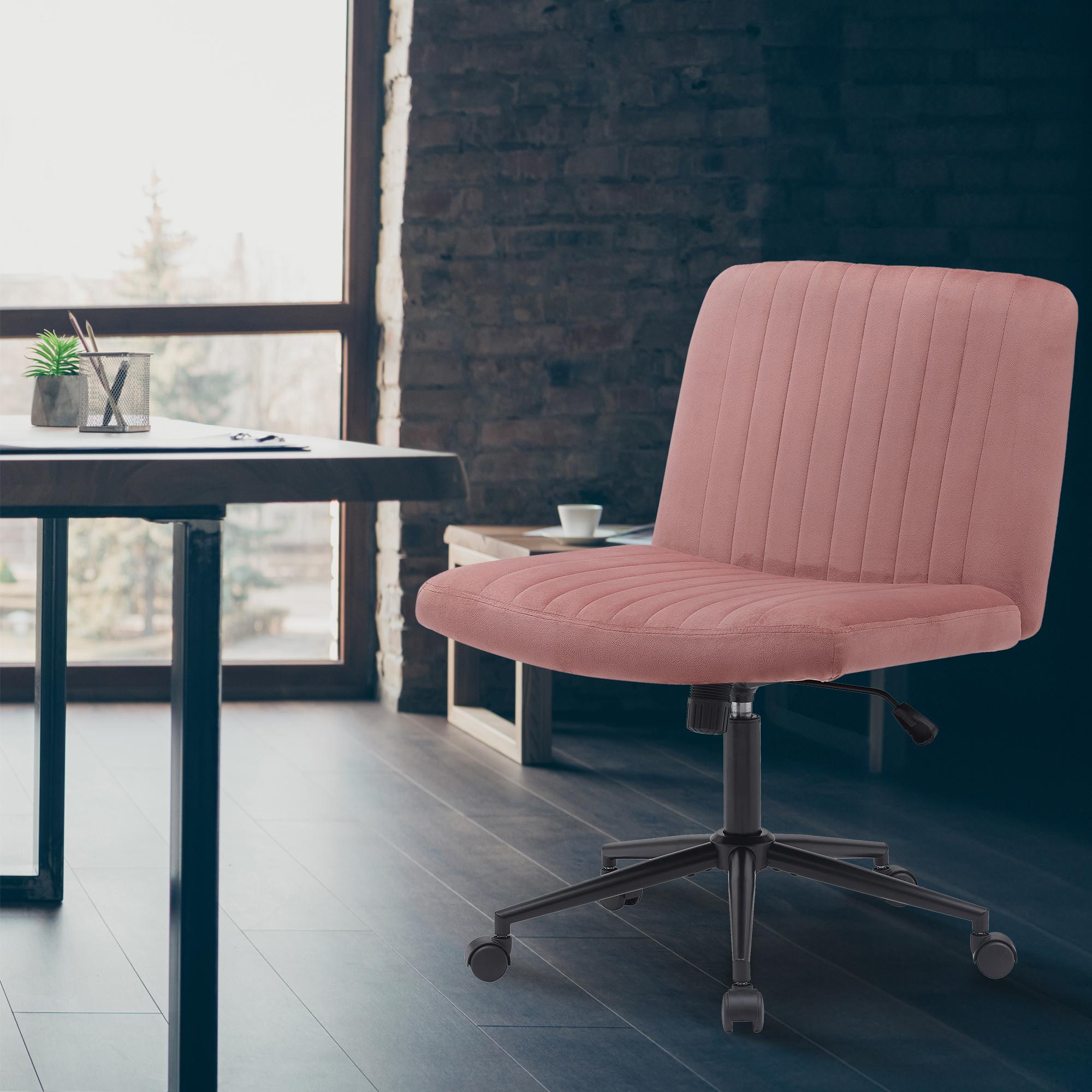 Bürostuhl Kingman Samt, pink