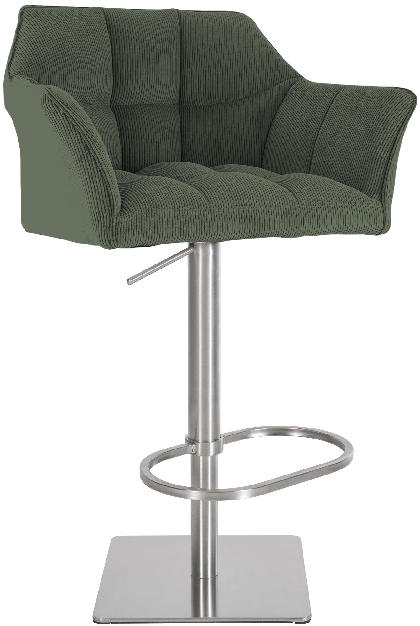 Barhocker Damaso E Cord, grün