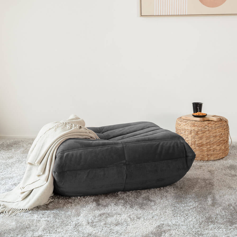 Relaxsessel Hocker CHILL - Anthrazit