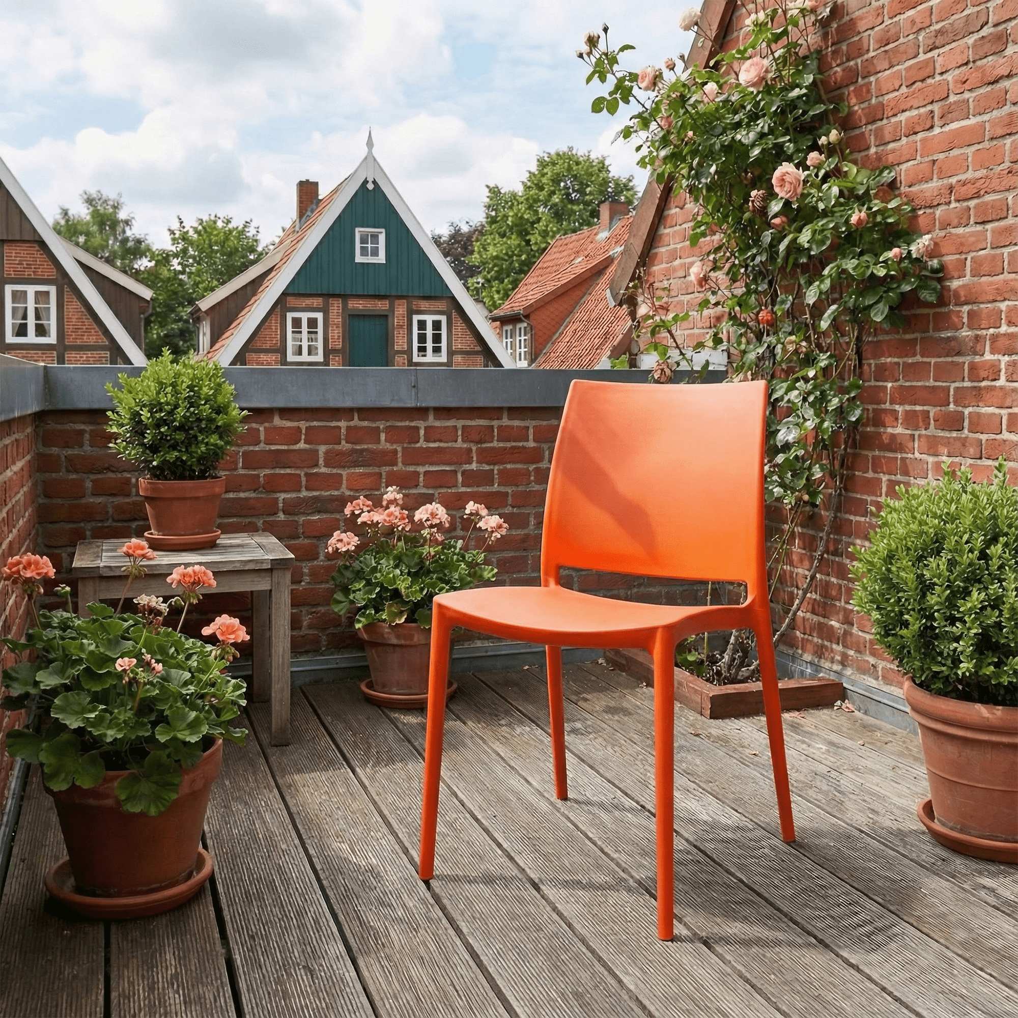 Stuhl Meton, orange