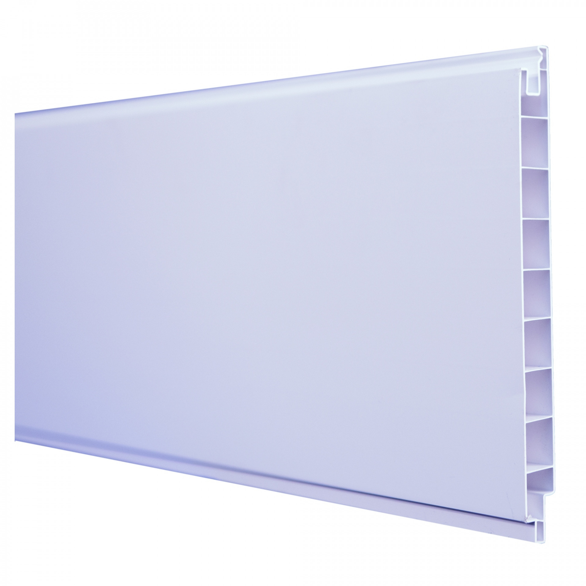 LIGHTLINE Steckzaunsystem, Nut- und Federprofil, 17 x 200 mm, Länge 176 cm