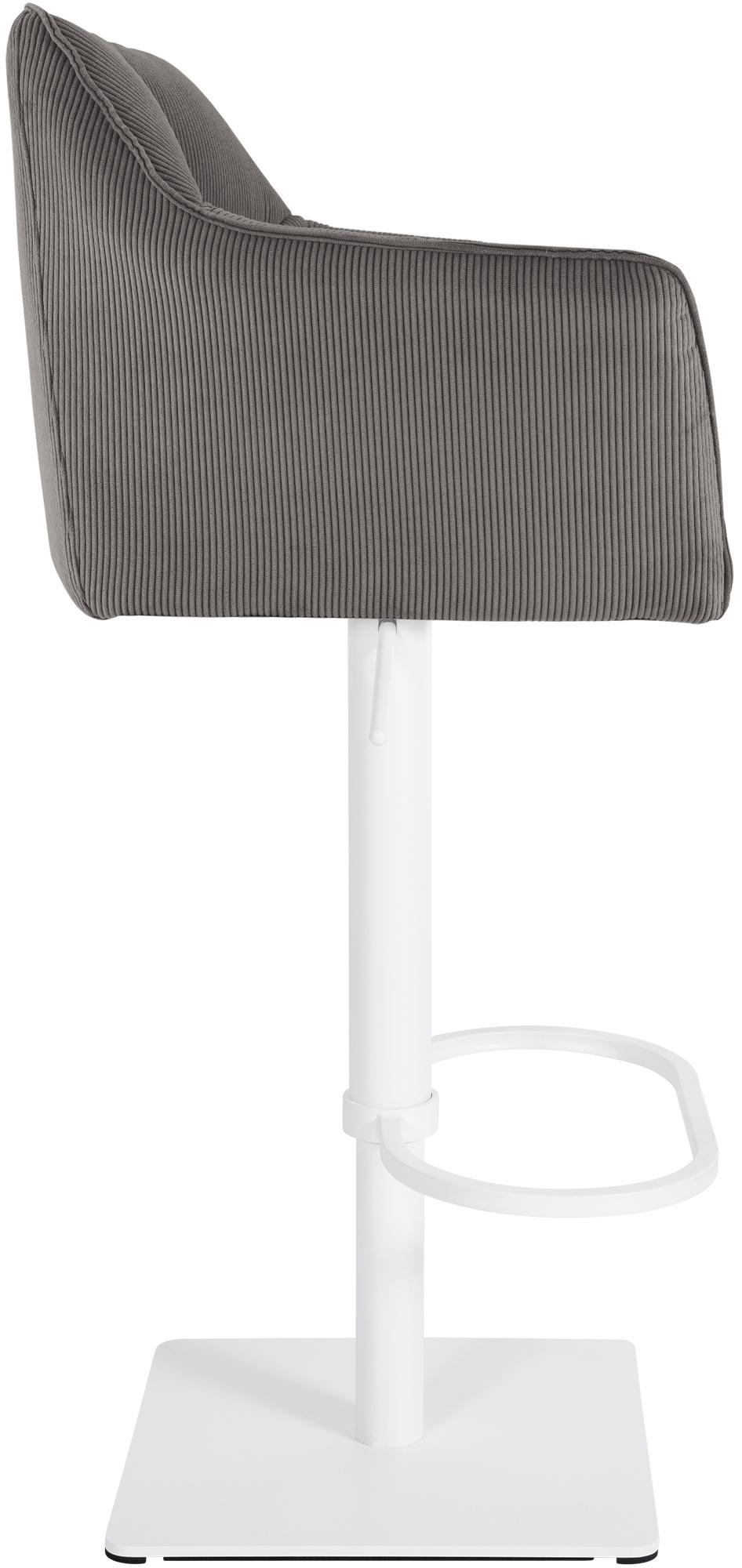 Barhocker Damaso W Cord, taupe