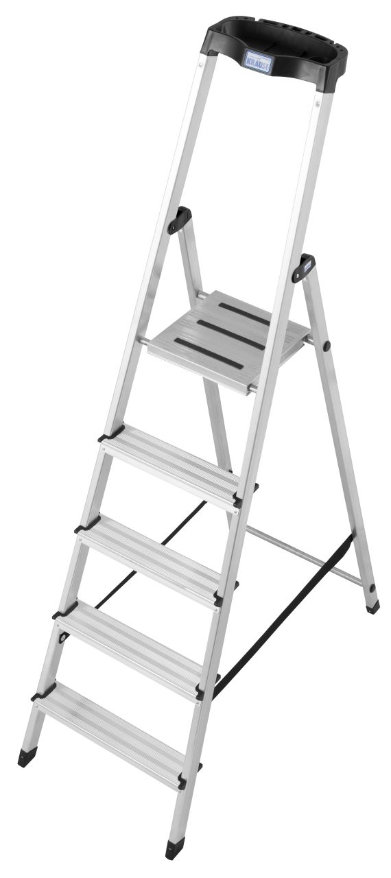 MONTO Aluminium-Stufen-Stehleiter Safety, 1x5 Stufen