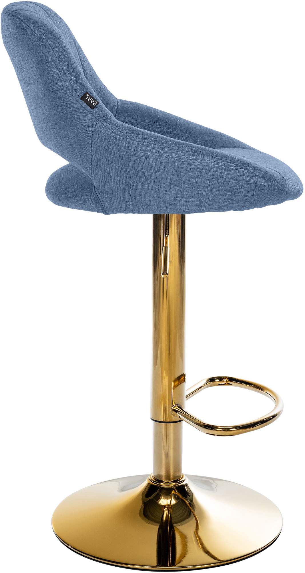 2er Set Barhocker Milet Stoff G, blau