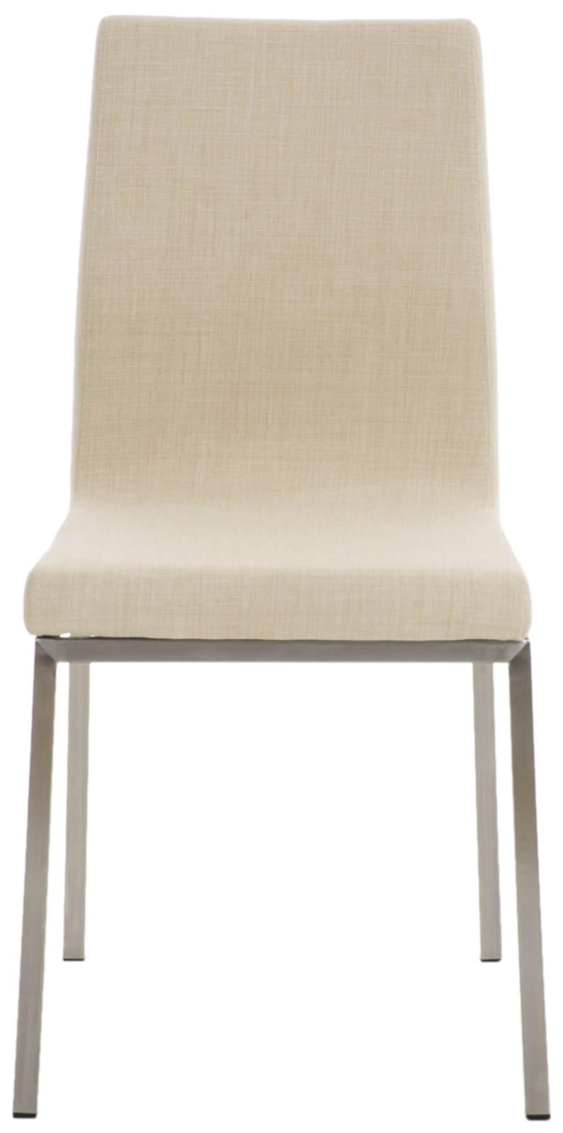 2er Set Esszimmerstühle Colmar Stoff, creme