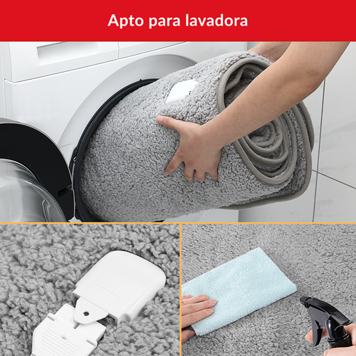 Heizdecke Fleece Grau 180x130cm