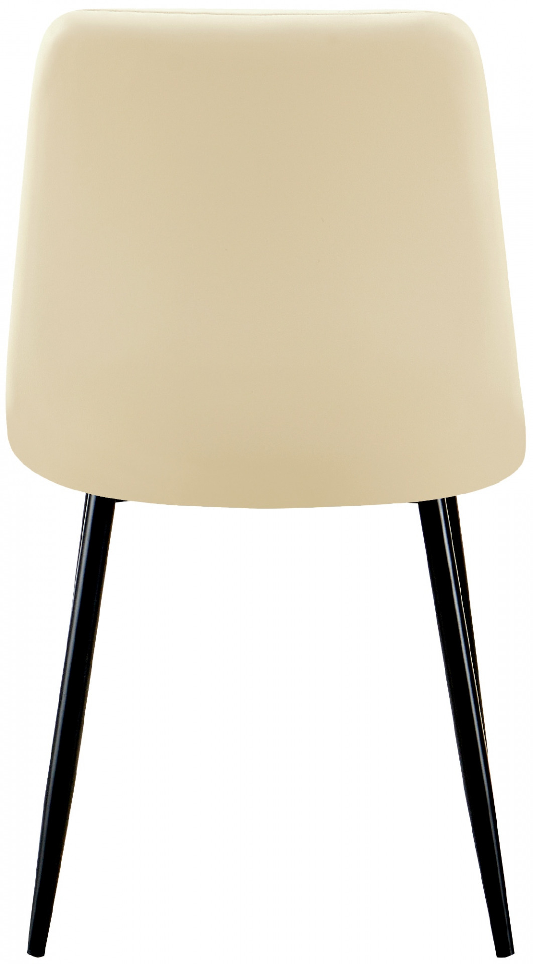 4er Set Esszimmerstuhl Antibes Kunstleder, creme